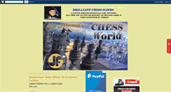 Desktop Screenshot of brilliantchessgames.com